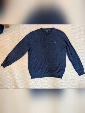 Vineyard Vines Navy Pullover Sweater